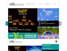 Tablet Screenshot of erbillifestyle.com